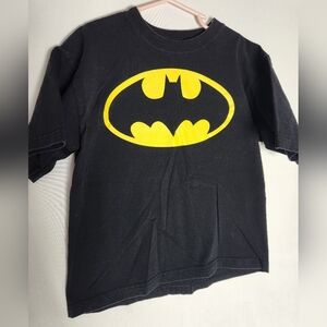 Boys Black Batman Logo T-Shirt